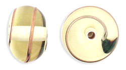 Bronze Wire Cushion 8/12mm: Lemon