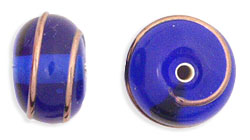 Bronze Wire Cushion 8/12mm: Cobalt
