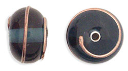 Bronze Wire Cushion 8/12mm: Montana Blue