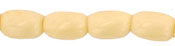 Rice Beads 6 x 4mm : Opaque Lt Beige