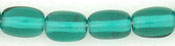 Rice Beads 6 x 4mm : Emerald