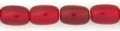 Rice Beads 6 x 4mm : Ruby