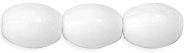Rice Beads 8 x 6mm : Opaque White