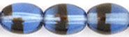 Rice Beads 8 x 6mm : Sapphire Tortise