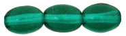 Rice Beads 8 x 6mm : Emerald