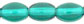 Rice Beads 8/6mm : Lt Teal