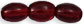 Rice Beads 8 x 6mm : Ruby