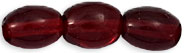 Rice Beads 8 x 6mm : Ruby