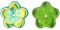 Large Flat Flowers 16 x 4mm : Olivine AB