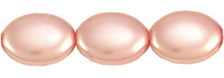 Flattened Ovals 12/9mm: Pearl - Soft Pink