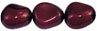 Pearl Coat - Nugget 15 x 13mm: Pearl - Burgundy