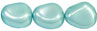 Pearl Coat - Nugget 15 x 13mm: Pearl - Baby Blue