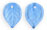 Flat Leaves 18/13mm : Lt Sapphire