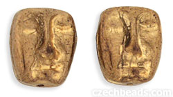 Dramatic Face Masks 13 x 11mm : Bronze