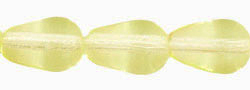 Tear Drops - Vertical Hole 9 x 6mm : Jonquil
