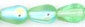 Tear Drops - Vertical Hole 9 x 6mm : Peridot