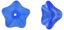 Trumpet Flower 8/13mm : Sapphire