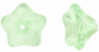 Trumpet Flower 13 x 8mm : Peridot