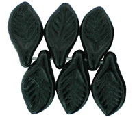 Mini Leaves 11 x 6mm : Jet