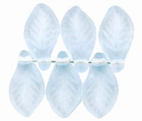Mini Leaves 11 x 6mm : Lt Sapphire