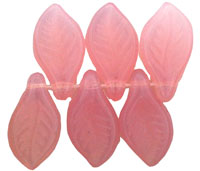 Mini Leaves 11 x 6mm : Milky Rosaline