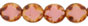 Polished Diamonds 9 x 8mm : Coral Pink - Picasso