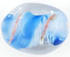 Oval Fantasy with Aventurine Spiral 18/10mm : Lt Sapphire