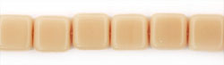 Small Flat Squares 6mm : Opaque Lt Beige