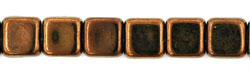 Small Flat Squares 6mm : Dk Bronze