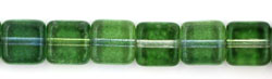 Small Flat Squares 6mm : Dual Coated - Blueberry/Green Tea