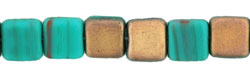 Small Flat Squares 6mm : HurriCane - Matte - Apollo - Enchantment Turquiose
