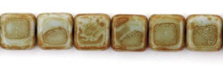 Small Flat Squares 6mm : Opaque Blue - Picasso