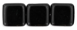 Flat Squares 9mm : Jet
