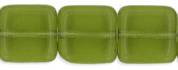 Flat Squares 9mm : Olivine
