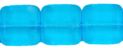 Flat Squares 9mm : Aquamarine