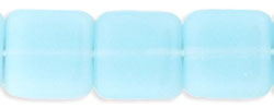 Flat Squares 9mm : Milky Aquamarine