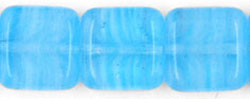 Flat Squares 9mm : HurriCane Glass - Bombay Blue