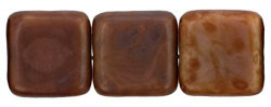 Flat Squares 9mm : Brown Caramel - Picasso