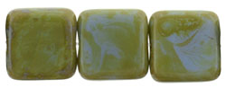 Flat Squares 9mm : Opaque Blue - Picasso