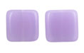 Large Flat Squares 20mm : Milky Alexandrite