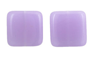 Large Flat Squares 20mm : Milky Alexandrite