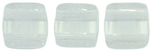 CzechMates Tile Bead 6mm : Crystal