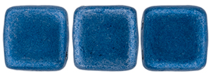 CzechMates Tile Bead 6mm : ColorTrends: Saturated Metallic Little Boy Blue