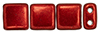 CzechMates Tile Bead 6mm : ColorTrends: Saturated Metallic Merlot