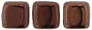 CzechMates Tile Bead 6mm : Dk Bronze