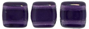 CzechMates Tile Bead 6mm : Tanzanite