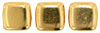 CzechMates Tile Bead 6mm : 24K Gold Plated