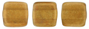 CzechMates Tile Bead 6mm : Halo - Sandalwood