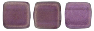 CzechMates Tile Bead 6mm : Halo - Tyrian