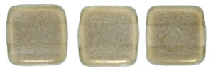 CzechMates Tile Bead 6mm : Halo - Linen